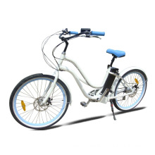 26" 250W 350W 7speed Electric Chopper Beach Cruiser Bicycle